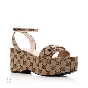 Gucci horsebit sandals